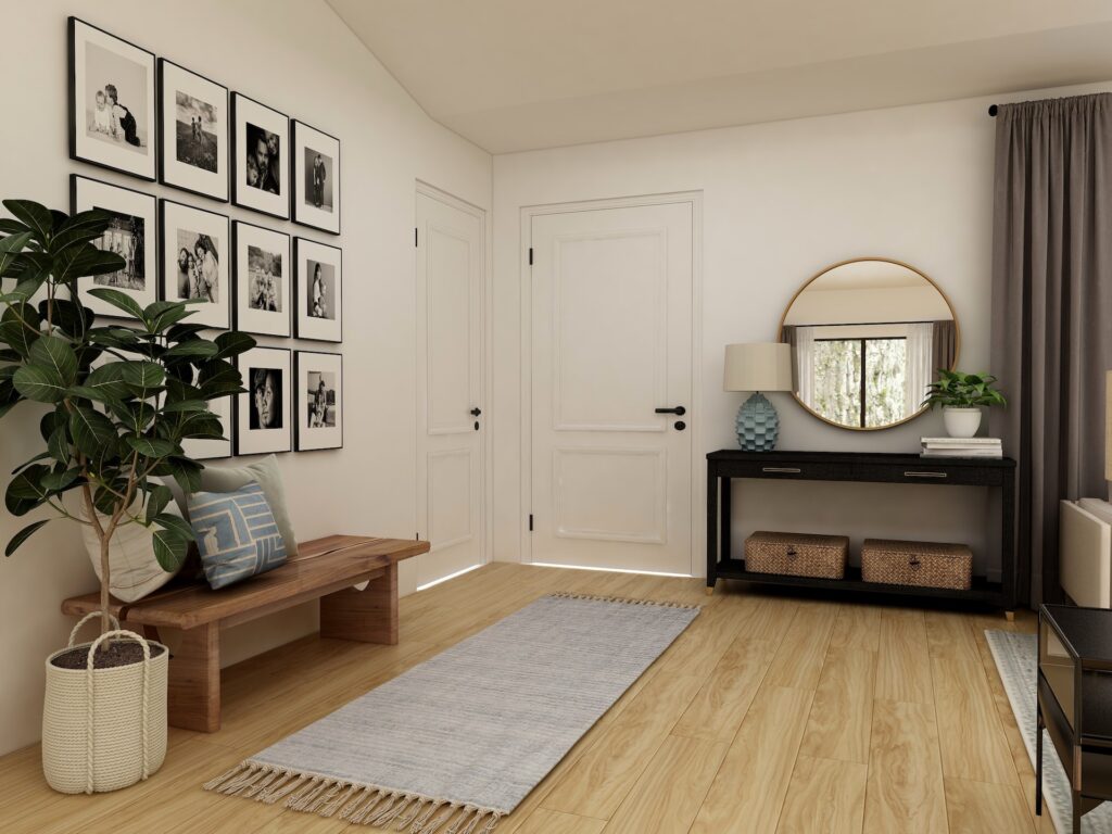 Wooden flooring - unusual materials for an elegant interior