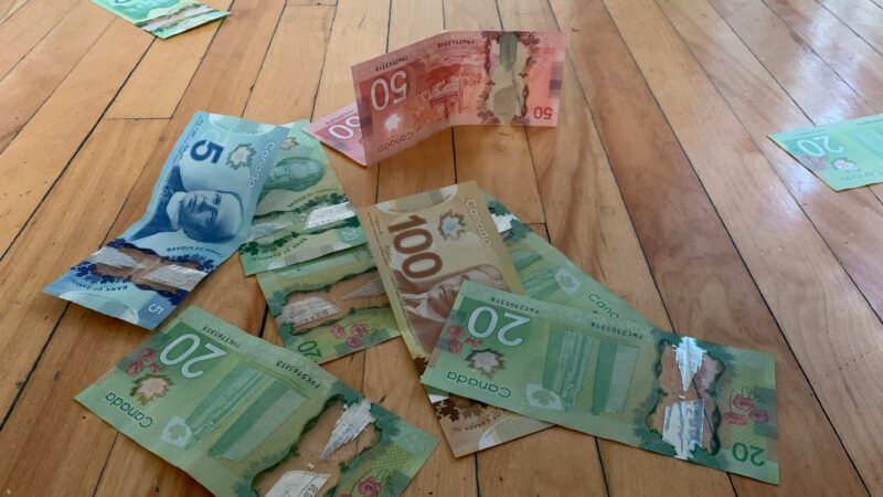 Money on the hardwood floor. How much does hardwood floor cost?