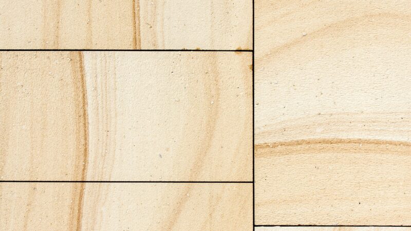 Evenly cut limestone slabs with beautiful colors