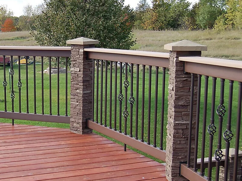NextStone 47" Post Covers – Finish Your Faux Rock Siding the Right Way