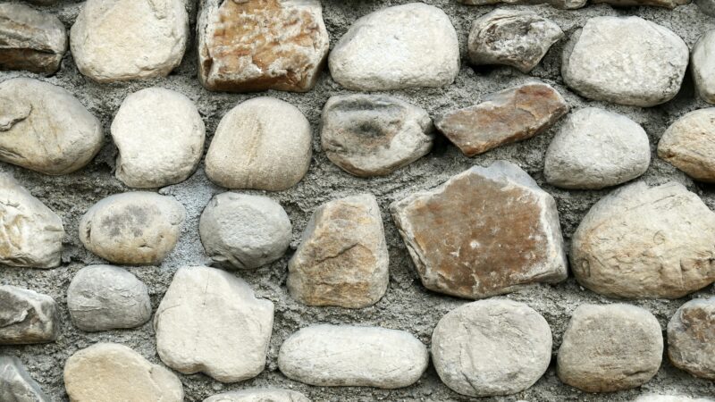 rock wall siding