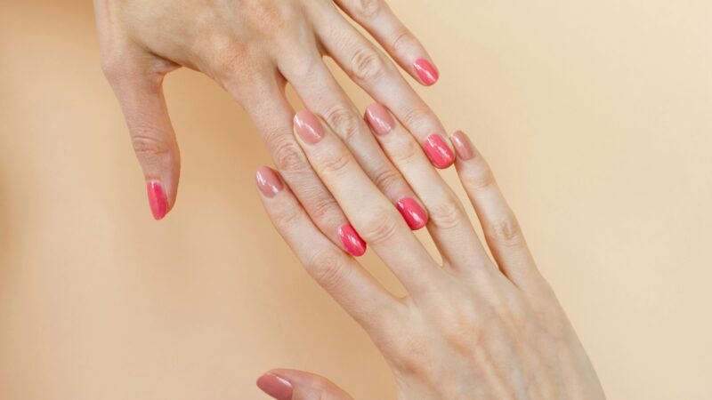 Woman hands